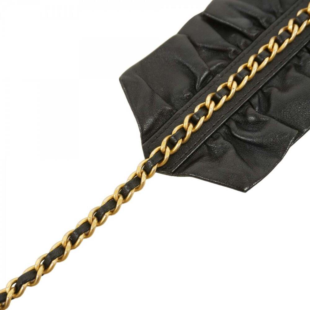 CHANEL Black Lambskin Leather Wallet - Picture 7 of 9